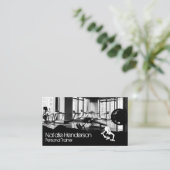 Fitness Gym | Logo für Personal Trainer Visitenkarte (Stehend Vorderseite)