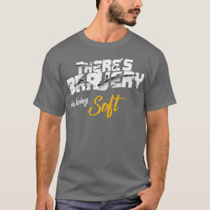 Fitness Gym Motivierend Zitat sorgt für Mut in B T-Shirt