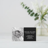 Fitness Gym | Personal Trainer Visitenkarte (Stehend Vorderseite)