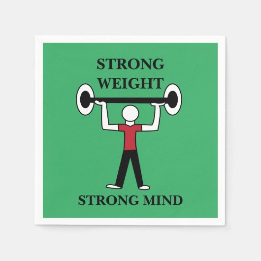 Fitness Gym Serviette (Vorderseite)