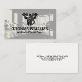 Fitness Gym Trainer | Gesundheit Visitenkarte (Vorne/Hinten)