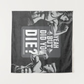 Fitness Gym Workout Bodybuilding Motivierend Wandteppich (Vorderseite (Horizontal))