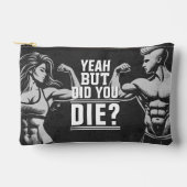 Fitness Gym Workout Bodybuilding Motivierend Zubehörtasche (Vorderseite)