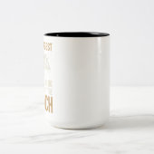 Fitness Gym Workout-Gewichtsanhebung Zweifarbige Tasse (Mittel)