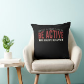 Fitness Gym Workout Motivation Kissen (Stuhl )