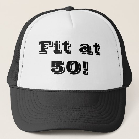 Fitness-Hut Truckerkappe (Vorderseite)