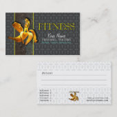 FITNESS III - Geschäfts-Karte Visitenkarte (Vorne/Hinten)