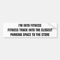 Fitness in den Nahen Parkplatz
