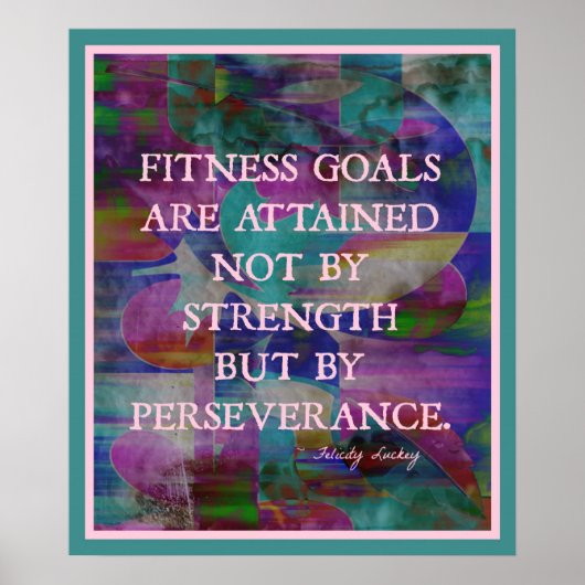 Fitness in Farbe #007 Poster (Vorne)