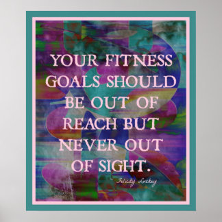 Fitness in Farbe #015 Poster