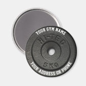 Fitness Instructor Gym Owner Gym Coach Workout Magnet (Vorderseite/Rückseite)