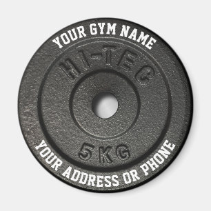 Fitness Instructor Gym Owner Gym Coach Workout Magnet