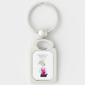 Fitness Instructor Schlüsselanhänger (Vorderseite)