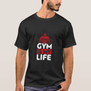 Fitness ist mein Leben - kühl und Motivierend T - T-Shirt