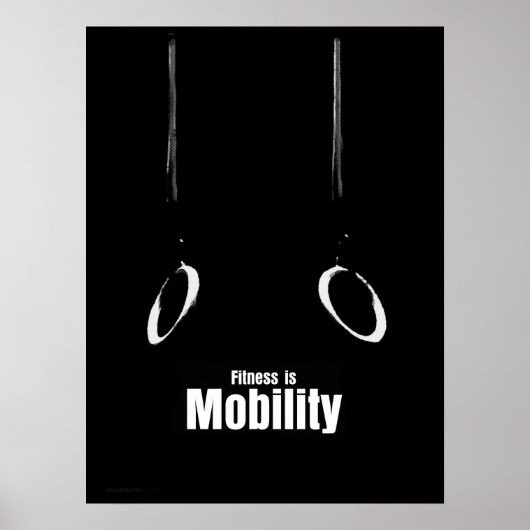 Fitness ist - Mobilität Poster (Vorne)