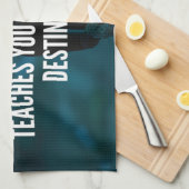 Fitness Journey - Women's Workout Motivierend Küchentuch (Viertel Falte)