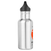 Fitness Junkie Körperschwäche 18 Oz Wasserflasche (Links)