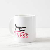 Fitness Kaffeetasse (Vorderseite Links)