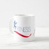 Fitness Kaffeetasse (Vorderseite Links)