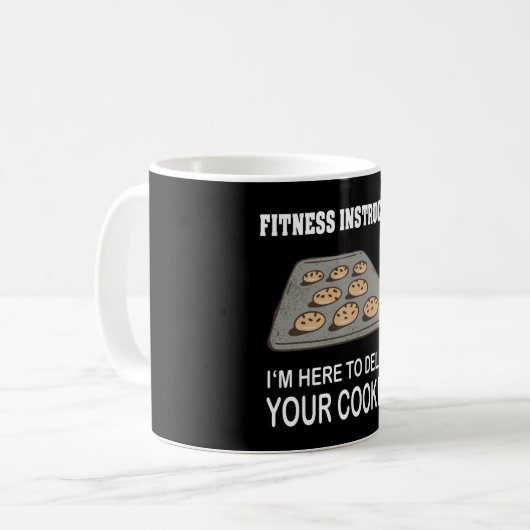 Fitness Kaffeetasse (Vorderseite Links)