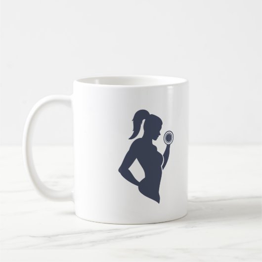 Fitness Kaffeetasse (Links)