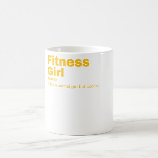  - Fitness Kaffeetasse (Mittel)