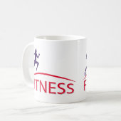 Fitness Kaffeetasse (Vorderseite Links)
