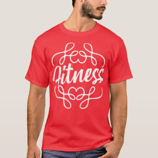 Fitness-Kalligrafie T-Shirt