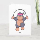 Fitness Karte (Rückseite)