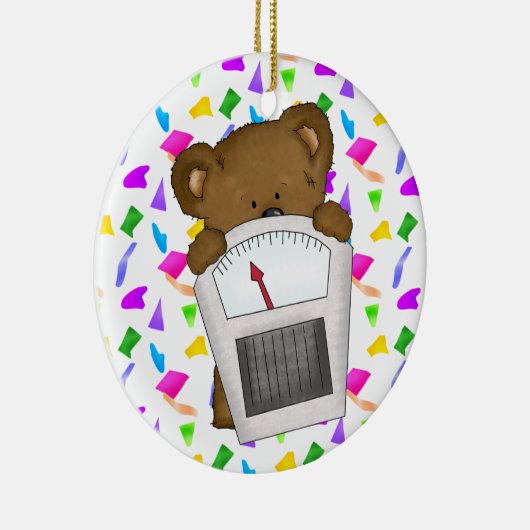 Fitness! Keramik Ornament (Rechts)