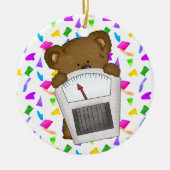 Fitness! Keramik Ornament (Vorne)