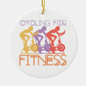 Fitness Keramik Ornament (Vorne)