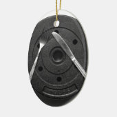 Fitness Keramik Ornament (Links)