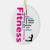 Fitness Keramik Ornament (Rechts)