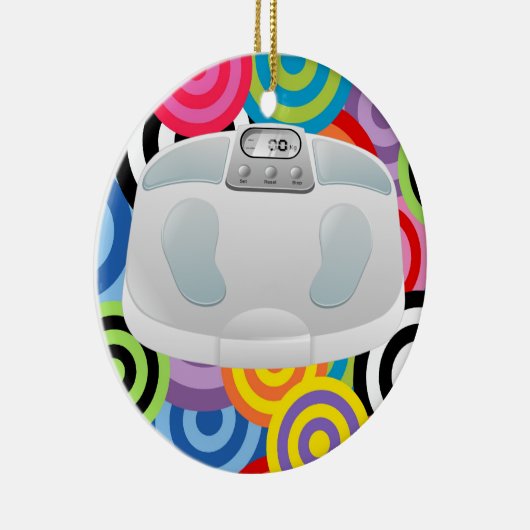 Fitness! Keramik Ornament (Rechts)