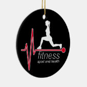 Fitness Keramik Ornament (Rechts)