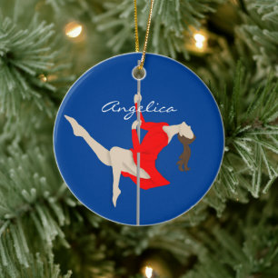 Fitness Keramik Ornament