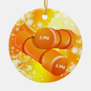 Fitness! Keramikornament