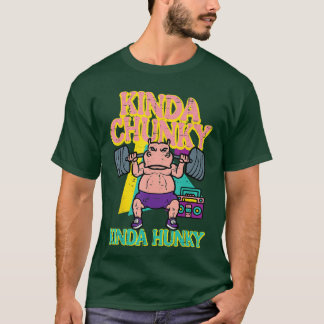 Fitness Kindy Fetter Hunky Nilpferd Lustiges Train T-Shirt