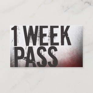 Fitness-Klassen-Geschäfts-Karte ein Visitenkarte