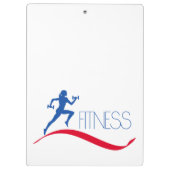 Fitness Klemmbrett (Rückseite)