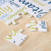 Fitness-Konzept für Gewichts-Verlust und Puzzle (Seite)