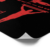 Fitness Körpergewichtsübung Poster (Ecke)