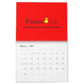 Fitness-Küken-Kalender Kalender (Feb 2027)