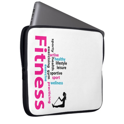 Fitness Laptopschutzhülle (Vorne Rechts)