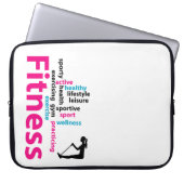 Fitness Laptopschutzhülle (Vorderseite)