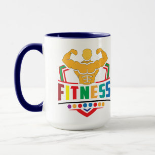 Fitness-Lebensstil – Hart trainieren, stark bleibe Tasse