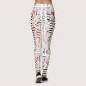 Fitness Leggings (Rückseite)