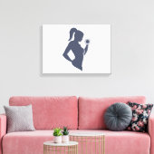 Fitness Leinwanddruck (Insitu (Wohnzimmer))