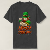 Fitness Leprechaun Irish Strenght Goblin Gym T-Shirt (Design vorne)